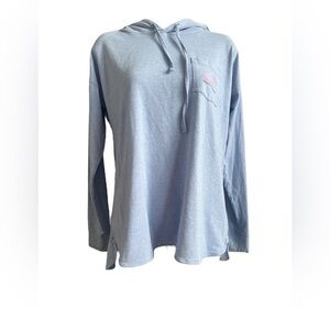 Vineyard Vines Men’s Edgartown Long Sleeve Hoodie Tee Lavender Size Medium